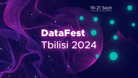 2024 წლის DataFest Tbilisi 19-21 სექტემბერს ჩატარდება