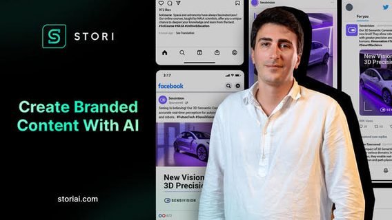 STORI — ქართული AI აპლიკაცია, რომელიც ბრენდირებული კონტენტის შექმნაში დაგეხმარებათ