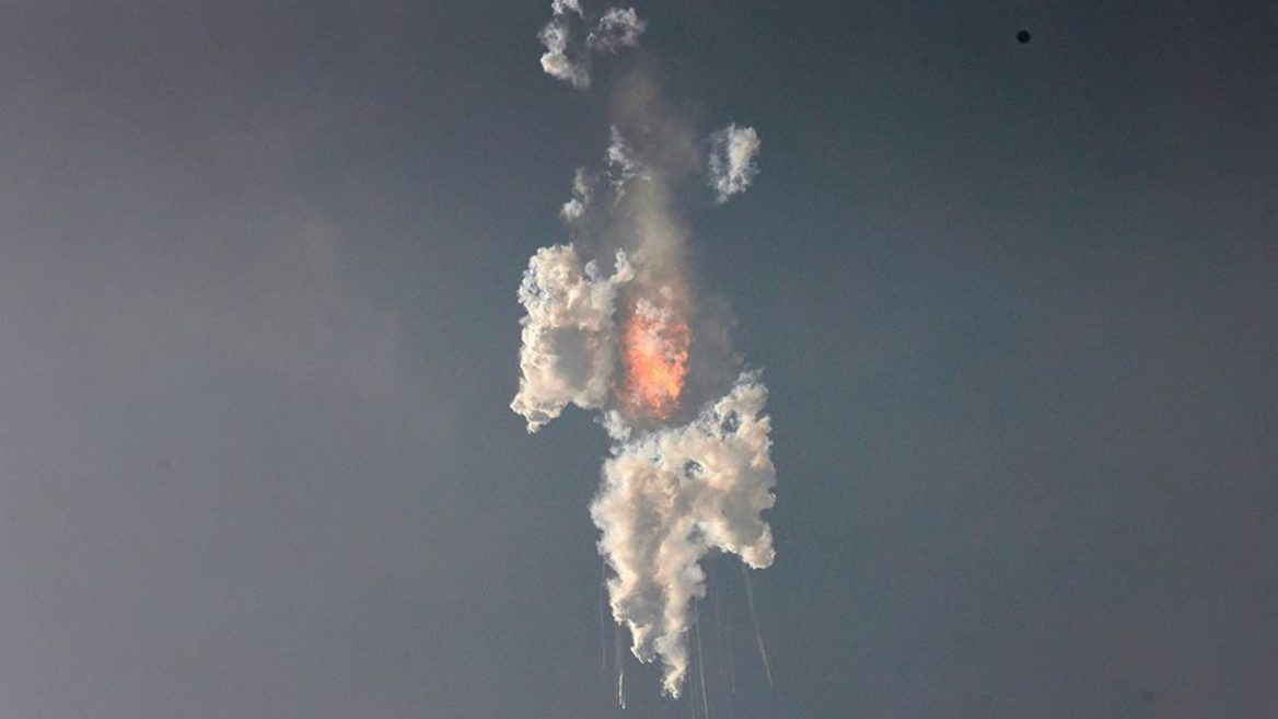 SpaceX Starship: ილონ მასკის რაკეტა სატესტო ფრენისას აფეთქდა 