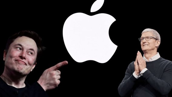 ილონ მასკი Apple-ის წინააღმდეგ