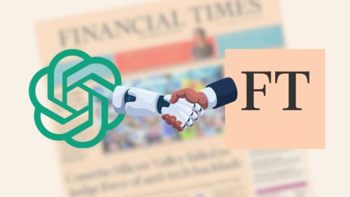 ახალი გარიგებით OpenAI შეძლებს Financial Times-ის
კონტენტი გამოიყენოს